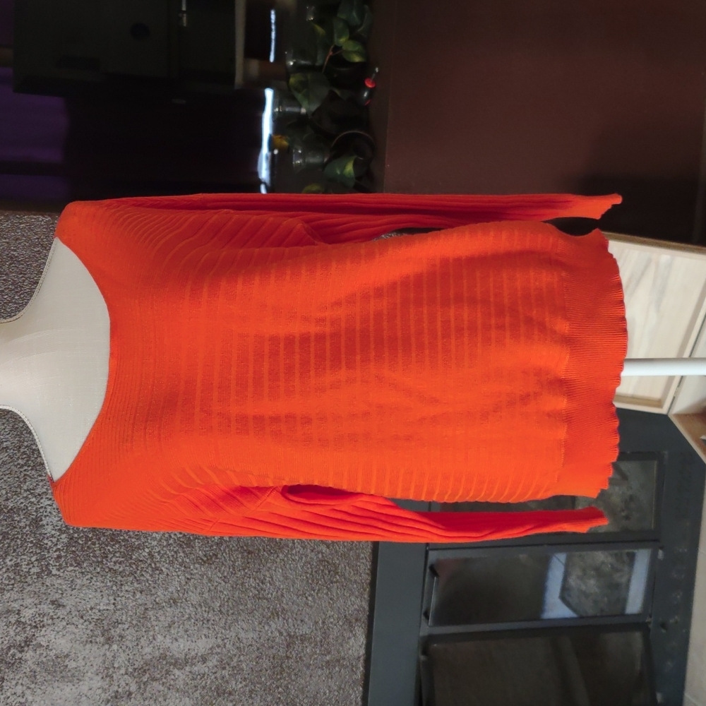 Pumpkin Orange Women's Sweater XL